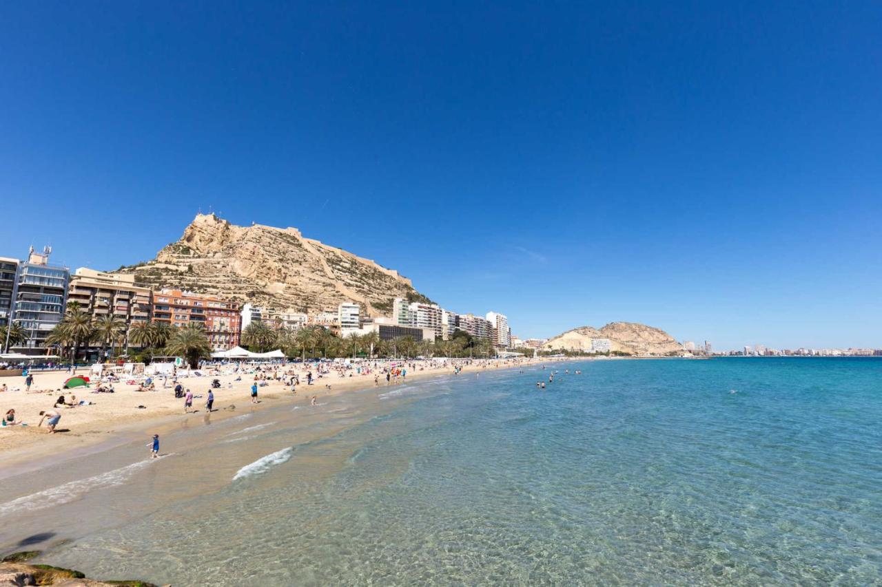 Alicante Colorful Center Bajo Appartement Buitenkant foto