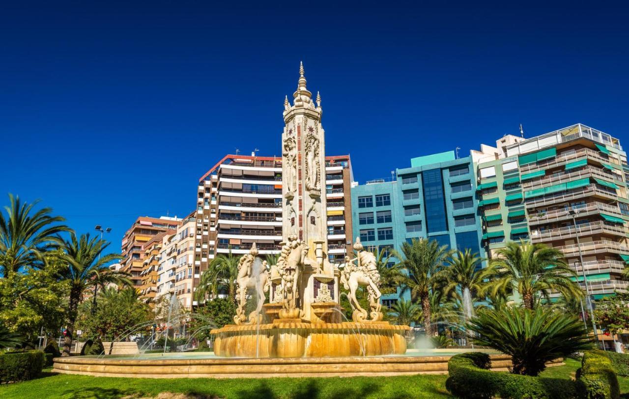 Alicante Colorful Center Bajo Appartement Buitenkant foto